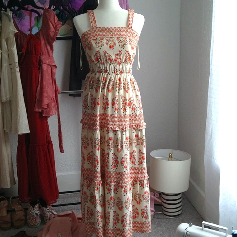 Floral maxi dress Boho